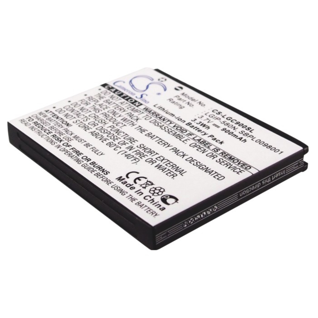 Batteria del telefono cellulare LG CS-LGC900SL