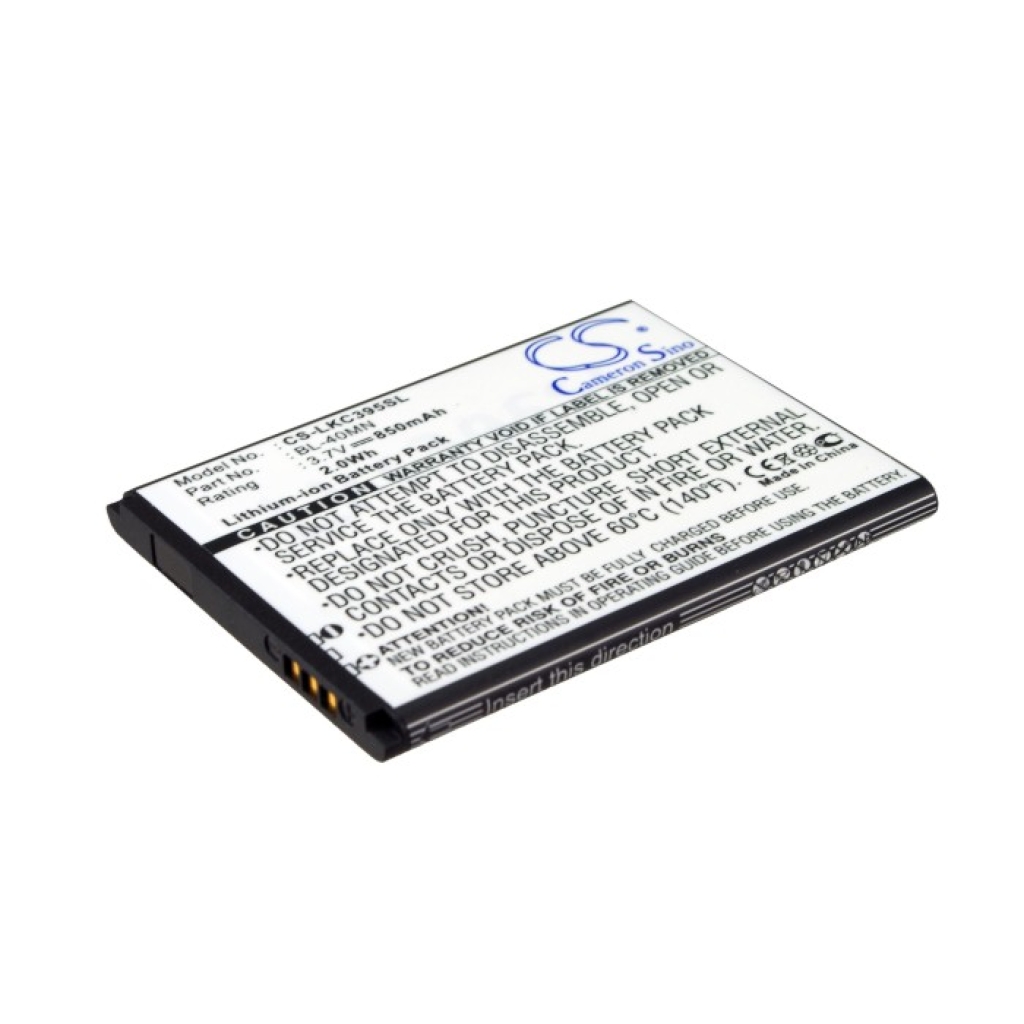 Batteria del telefono cellulare LG CS-LKC395SL