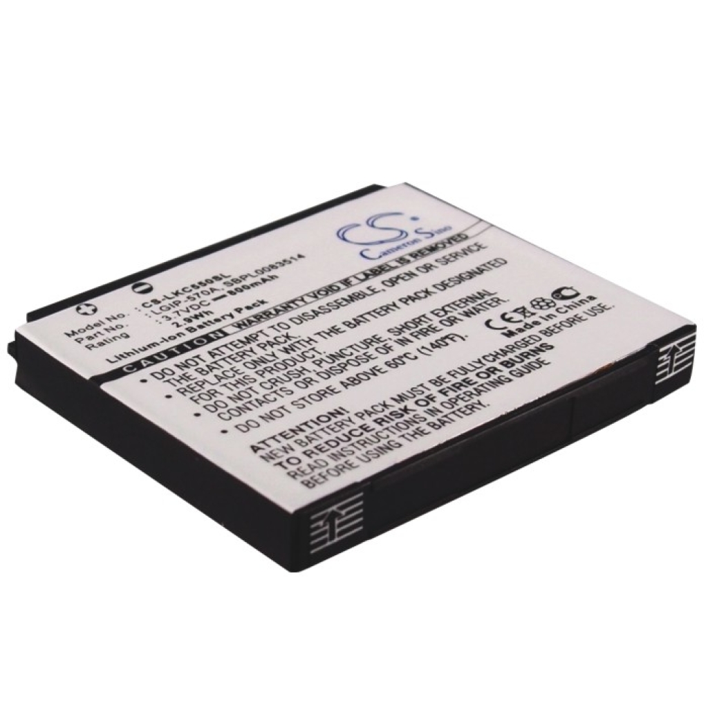 Batteria del telefono cellulare LG GD550 Pure