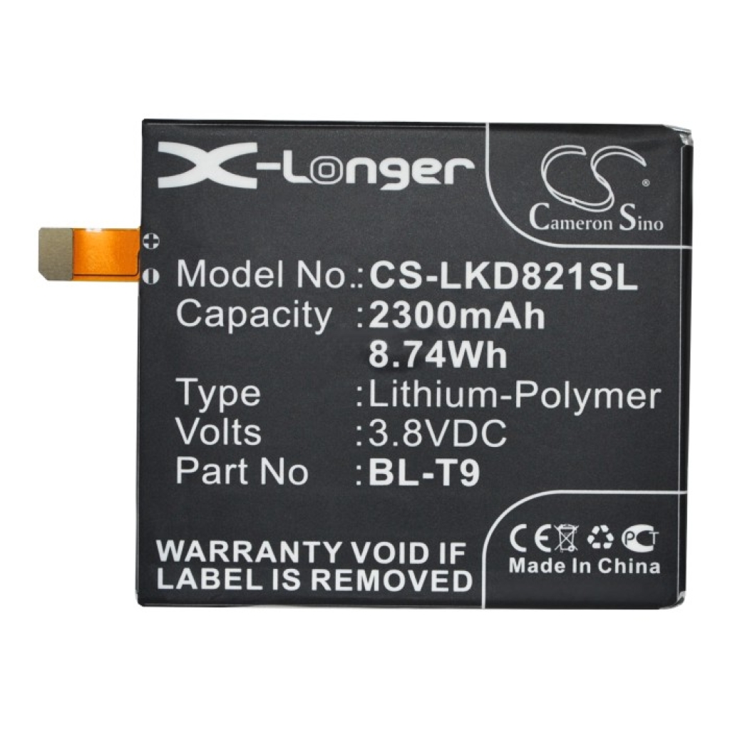 Batteria del telefono cellulare LG CS-LKD821SL