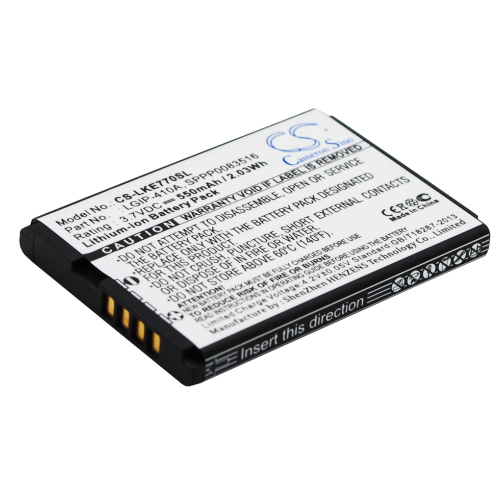 Batteria del telefono cellulare LG KG289