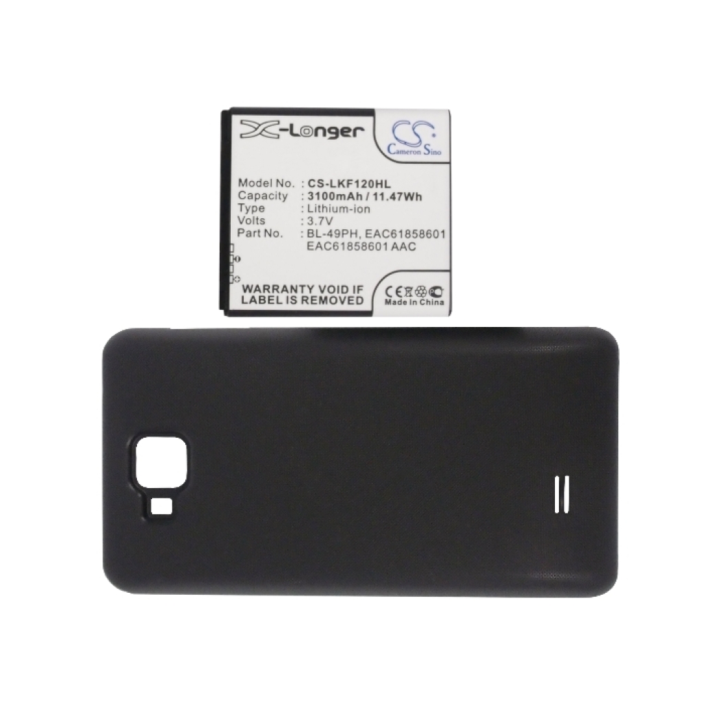 Batteria del telefono cellulare LG F120K