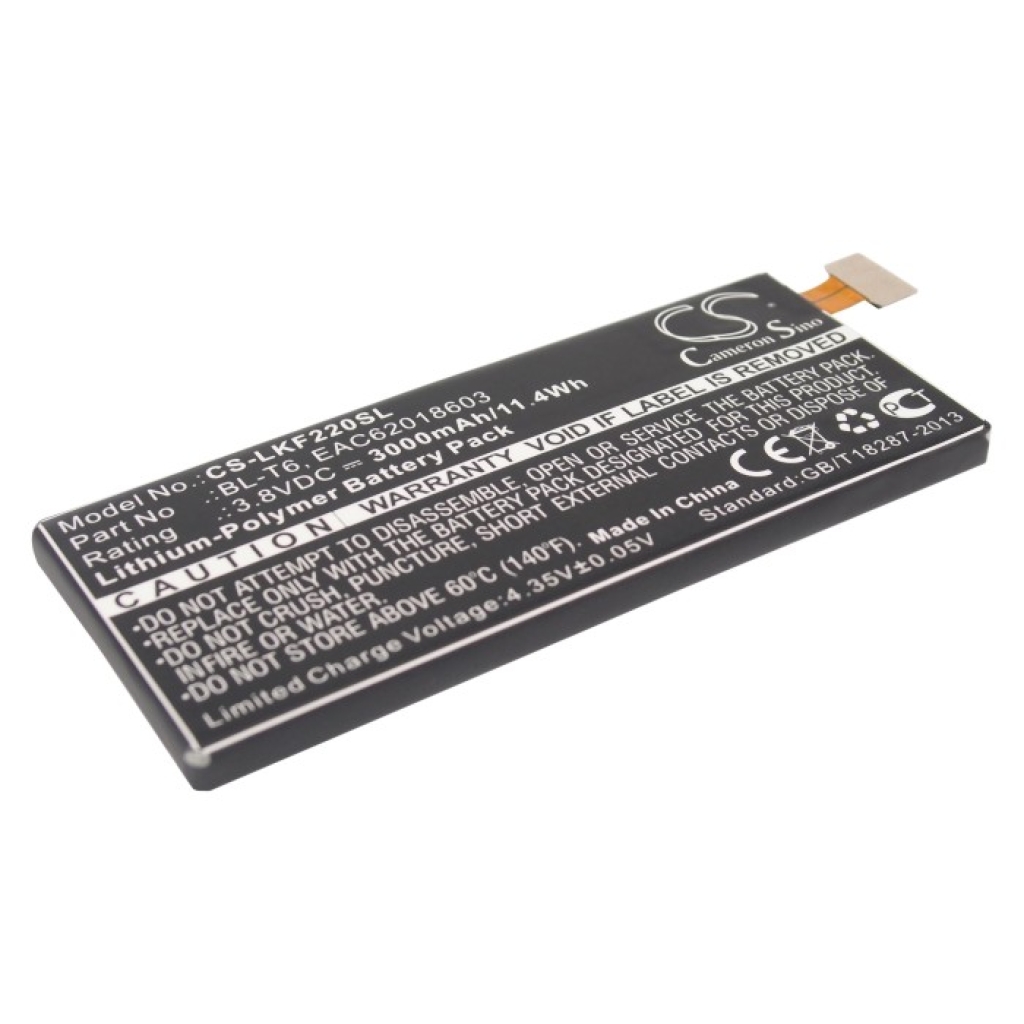 Batteria del telefono cellulare LG Optimus GK (CS-LKF220SL)