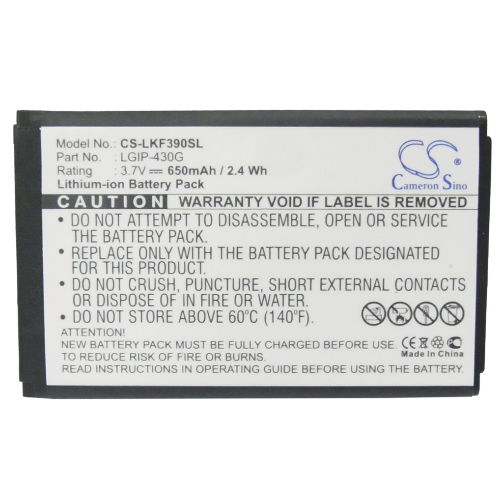 Batterie Sostituisce LGIP-430G