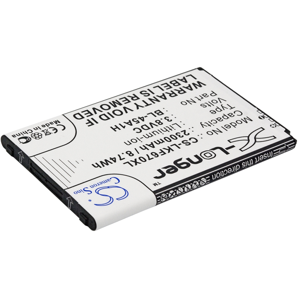 Batteria del telefono cellulare LG MS428