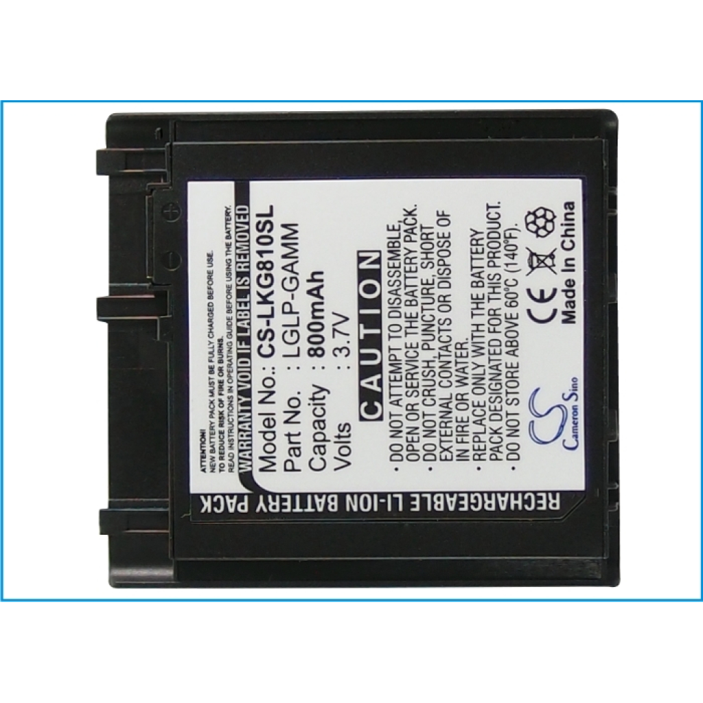 Batteria del telefono cellulare LG KG-810 (CS-LKG810SL)