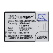 CS-LKH815XL<br />Batterie per   sostituisce la batteria EAC62858501