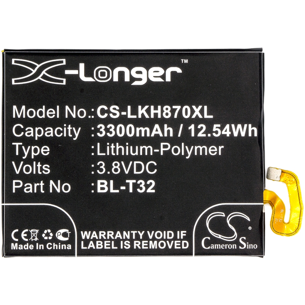 Batteria del telefono cellulare LG G6 (CS-LKH870XL)