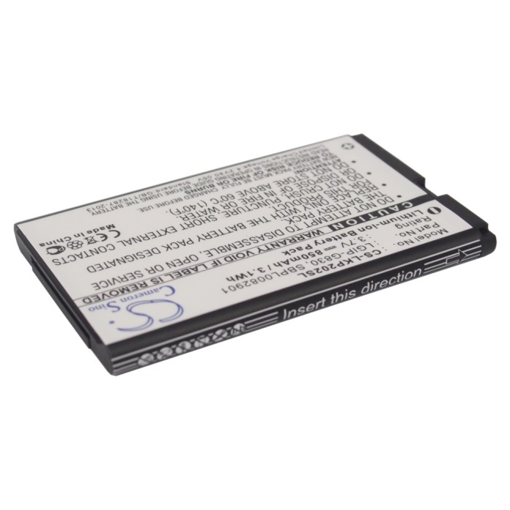 Batteria del telefono cellulare LG KG290