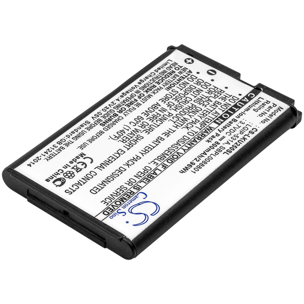 Batteria del telefono cellulare LG GB106