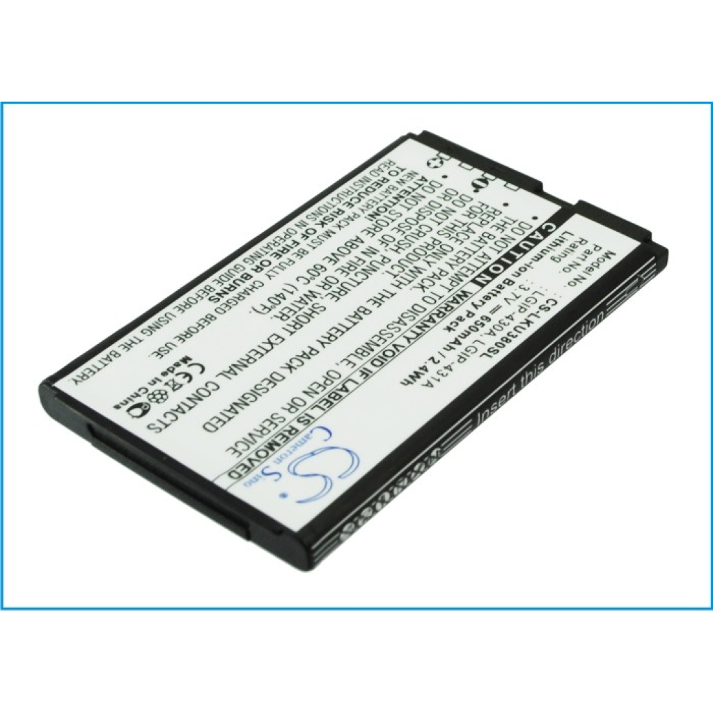 Batteria del telefono cellulare LG 450 (CS-LKU380SL)