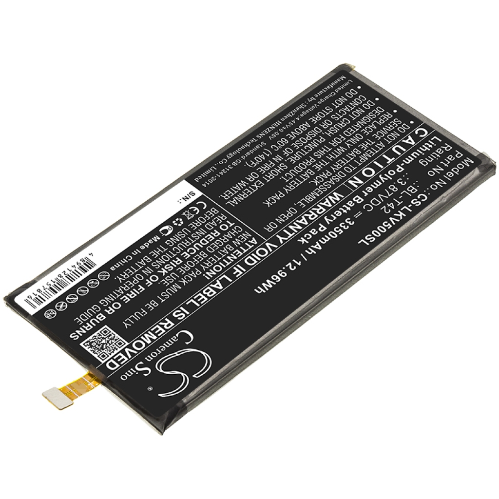 Batteria del telefono cellulare LG G850QM7X (CS-LKV500SL)