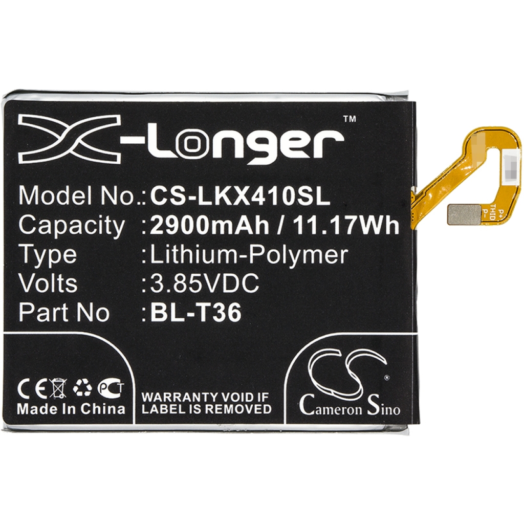 Batteria del telefono cellulare LG LMX410EOW (CS-LKX410SL)