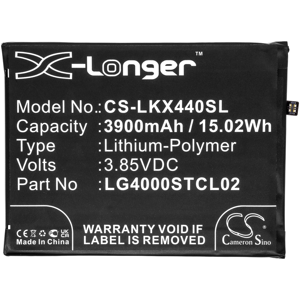 Battery Replaces LG4000STCL02