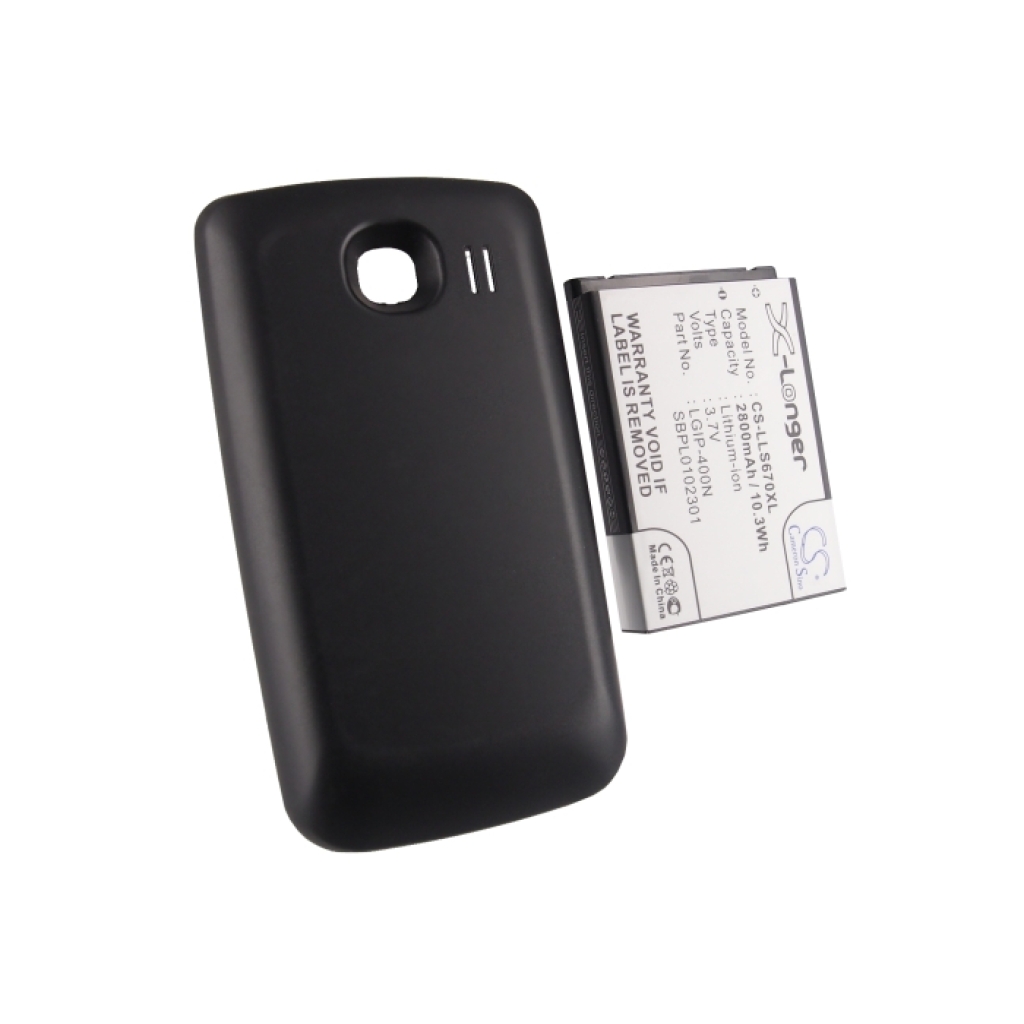 Batteria del telefono cellulare LG CS-LLS670XL