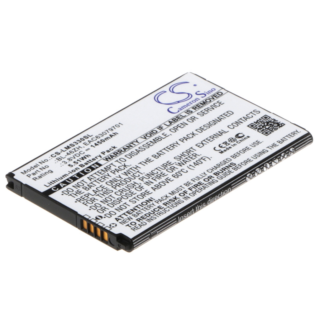 Batteria del telefono cellulare LG CS-LMS330SL