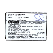 CS-LMS345SL<br />Batterie per   sostituisce la batteria EAC62378407