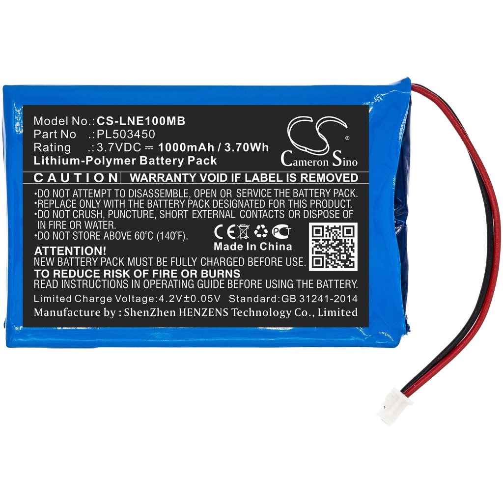 Batteria del telefono cellulare Luvion CS-LNE100MB