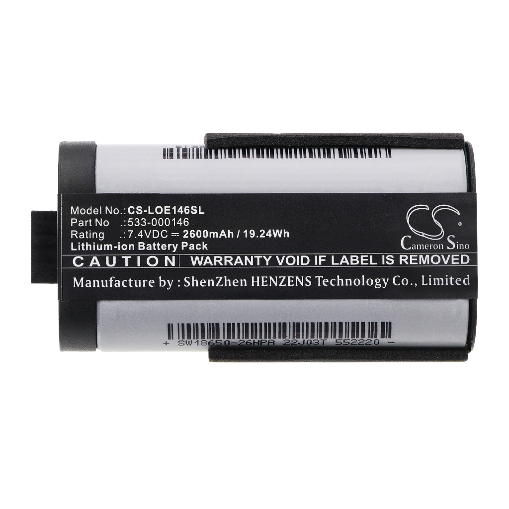 Batterie Sostituisce 533-000146