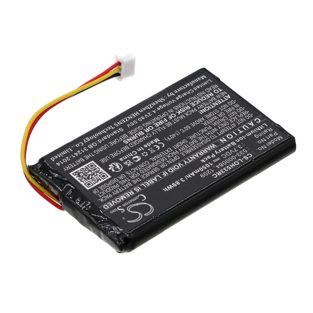 Batteria del telecomando Logitech 915-000198 (CS-LOH533RC)