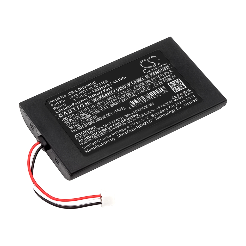 Batteria del telecomando Logitech Elite (CS-LOH950RC)