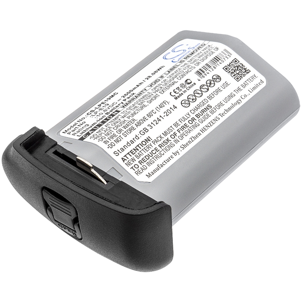 Sostituzione della batteria compatibile per Canon LP-E19