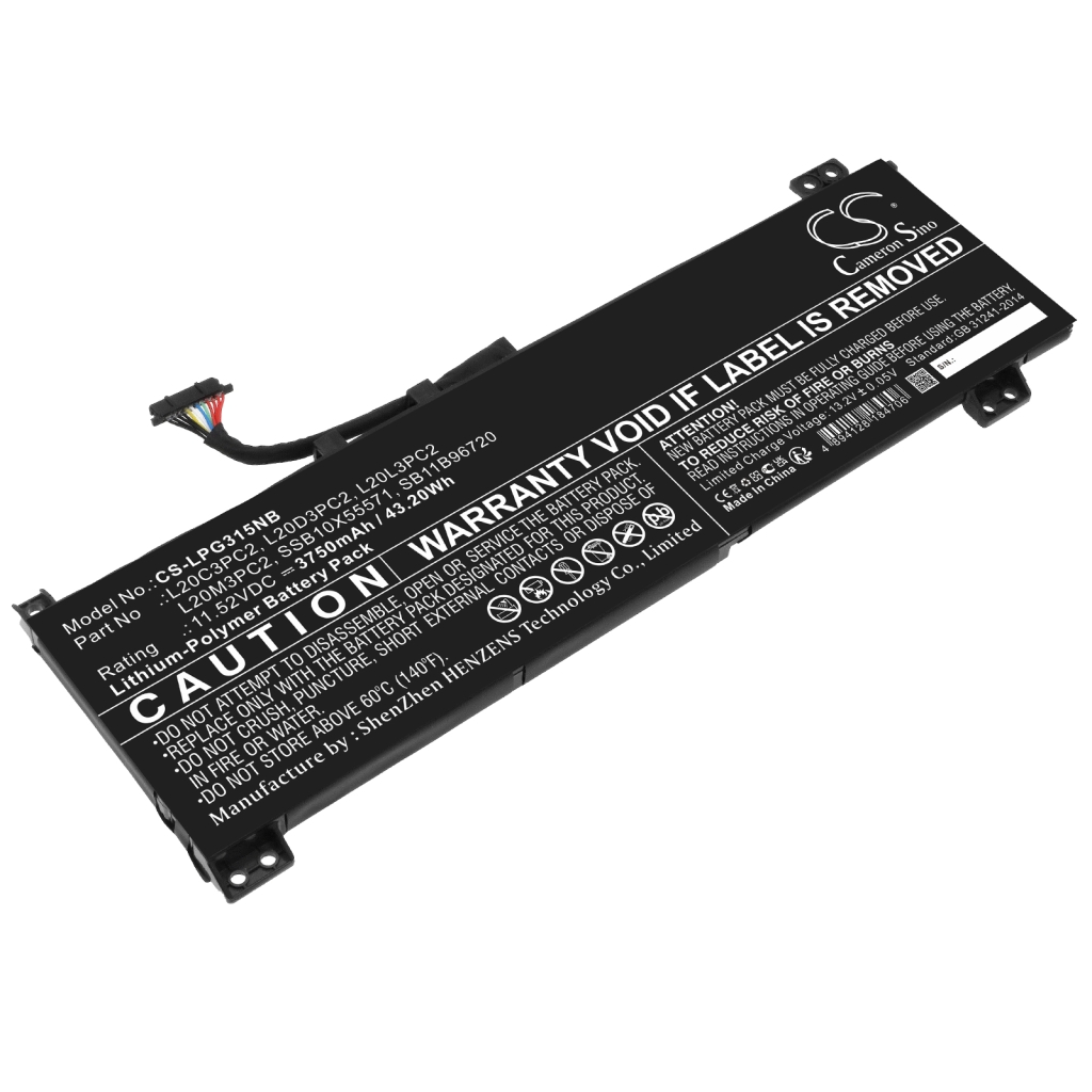 Batterie Sostituisce L20D3PC2