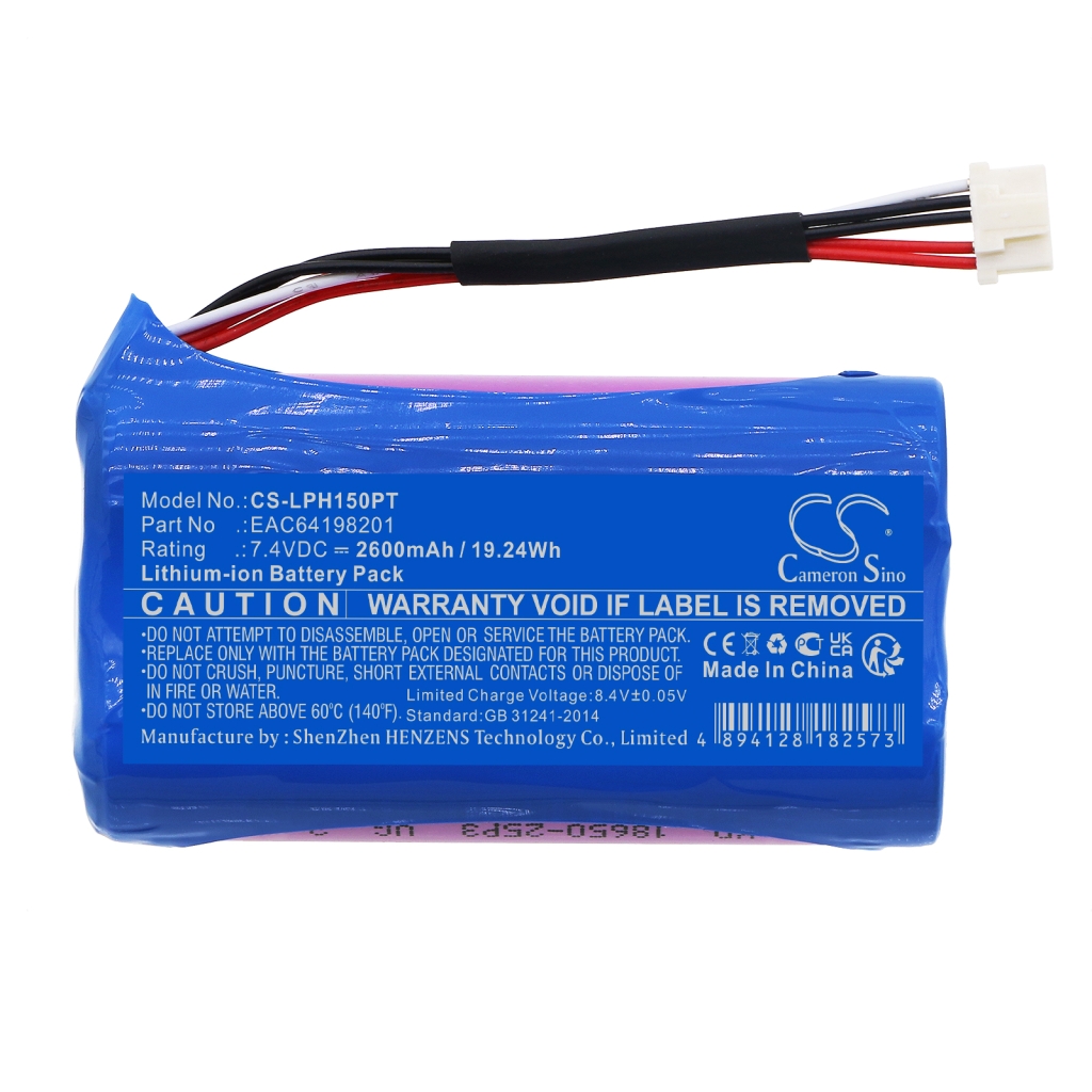 Batteries Projector Battery CS-LPH150PT