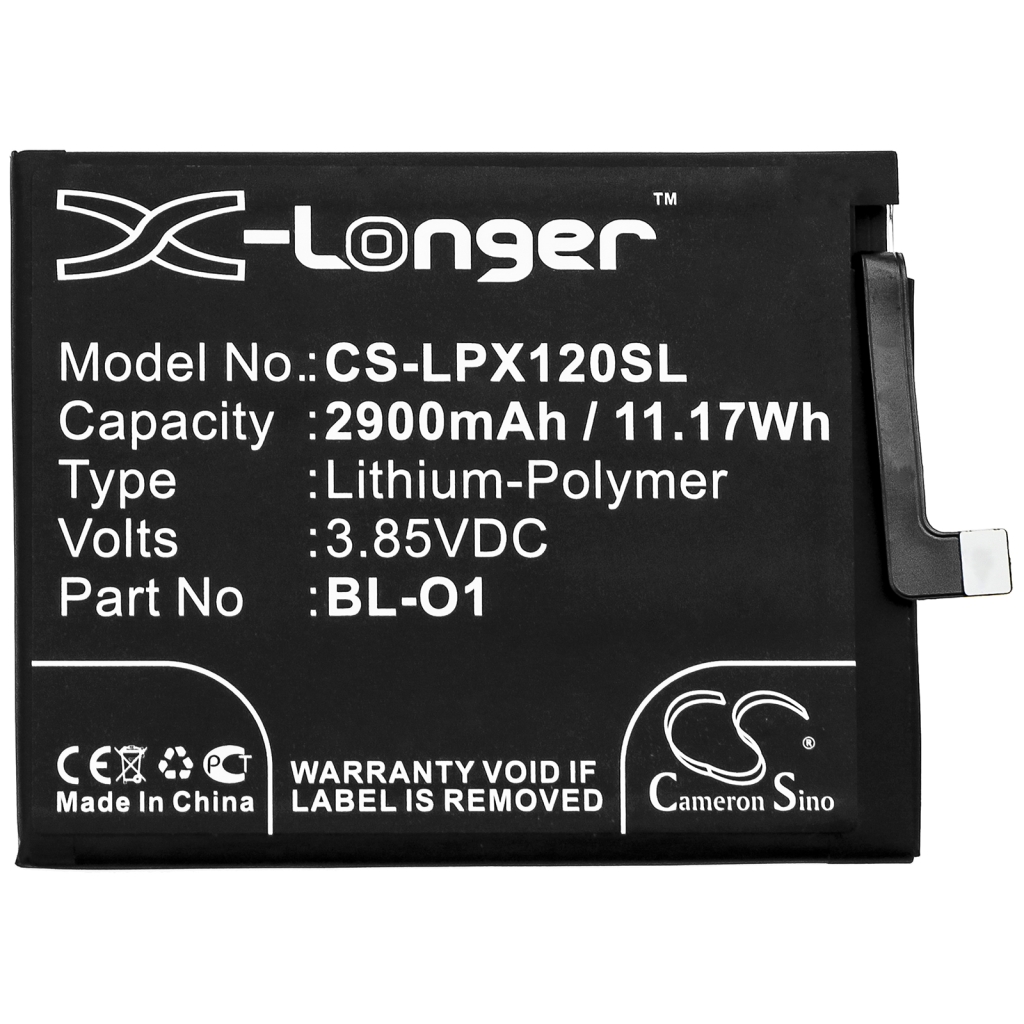 Batteria del telefono cellulare LG X120EMW (CS-LPX120SL)