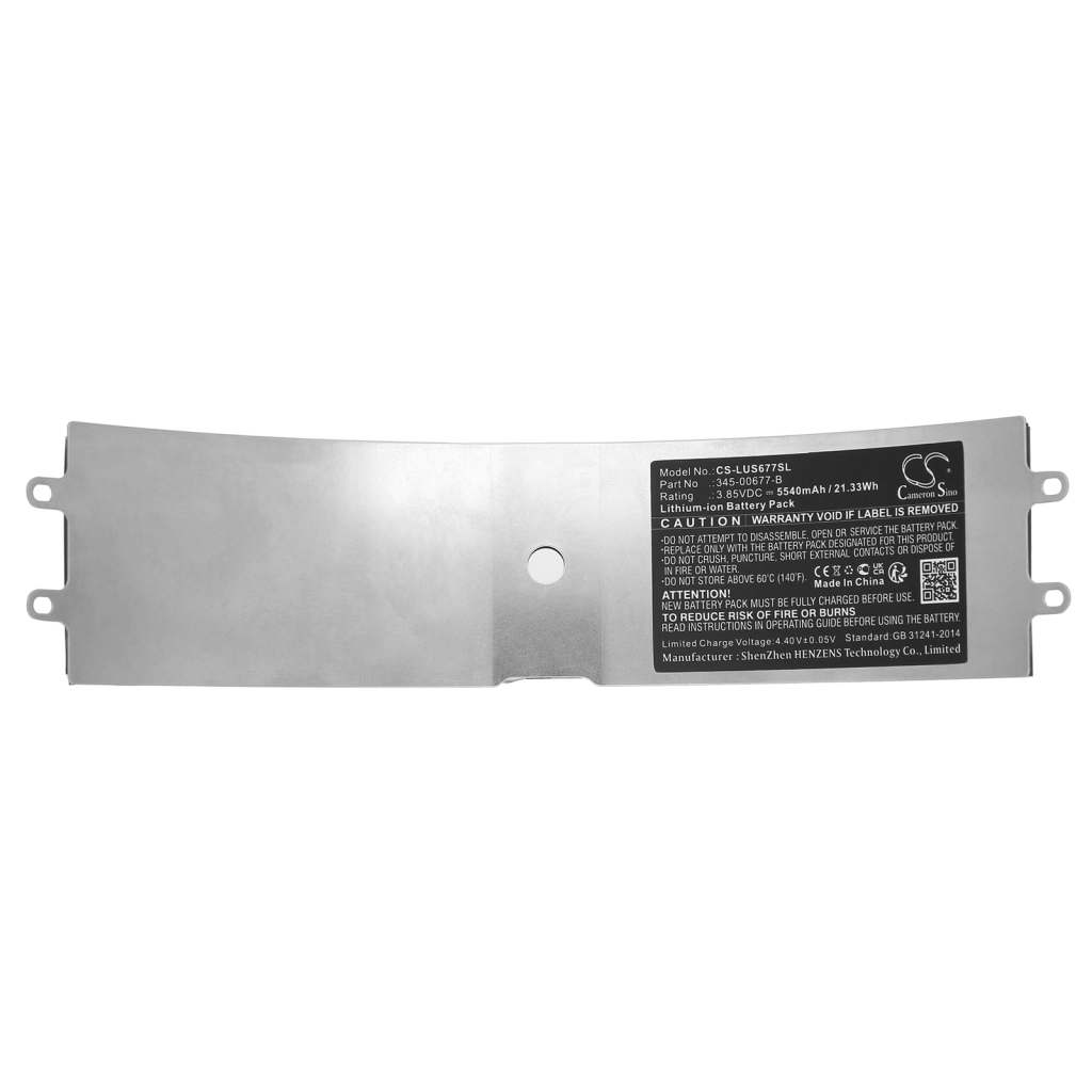 Batterie Sostituisce 345-00677-B