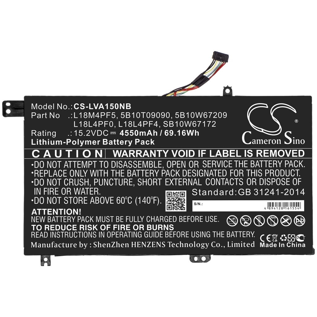 Battery Replaces 5B10T09090