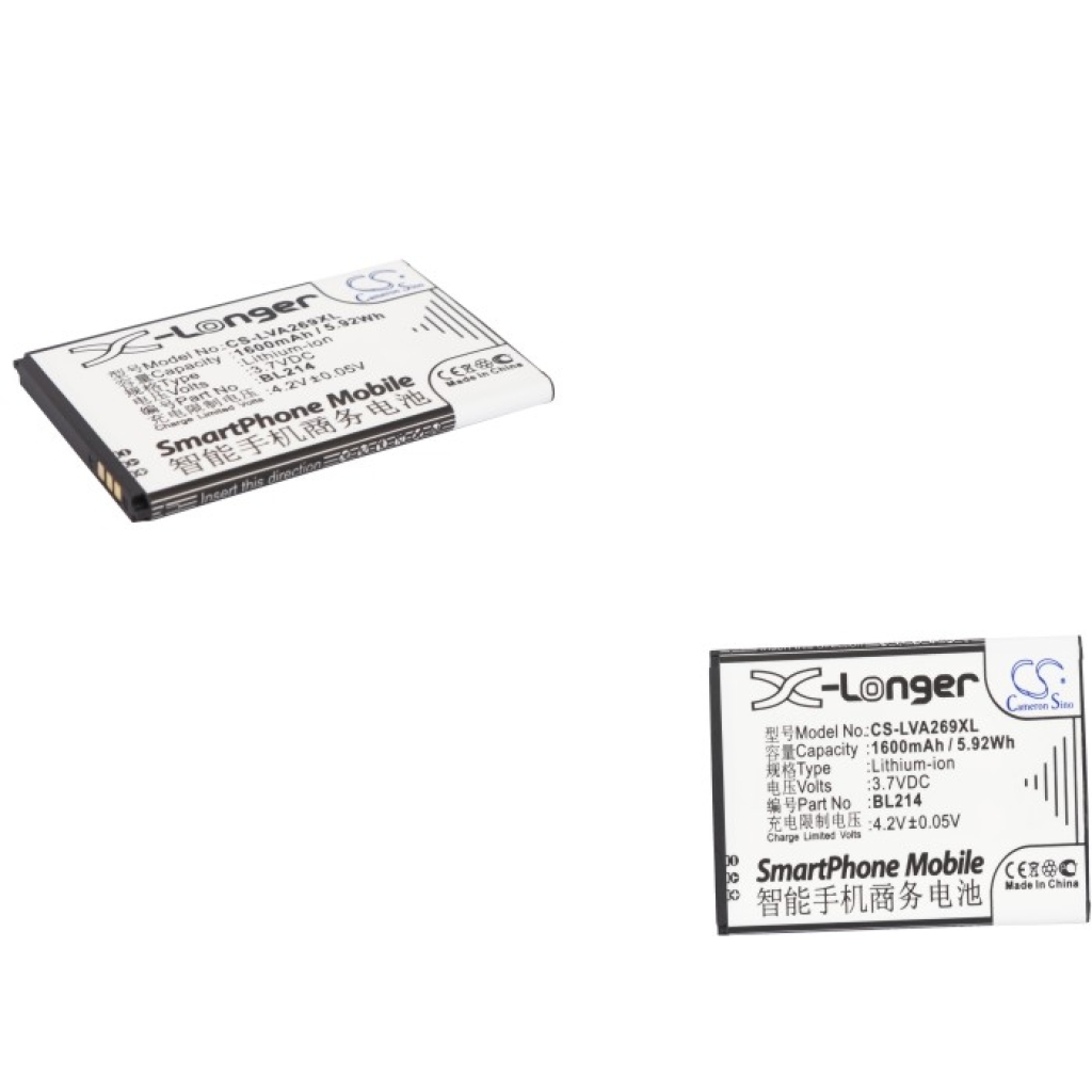 Batteria del telefono cellulare Lenovo A66