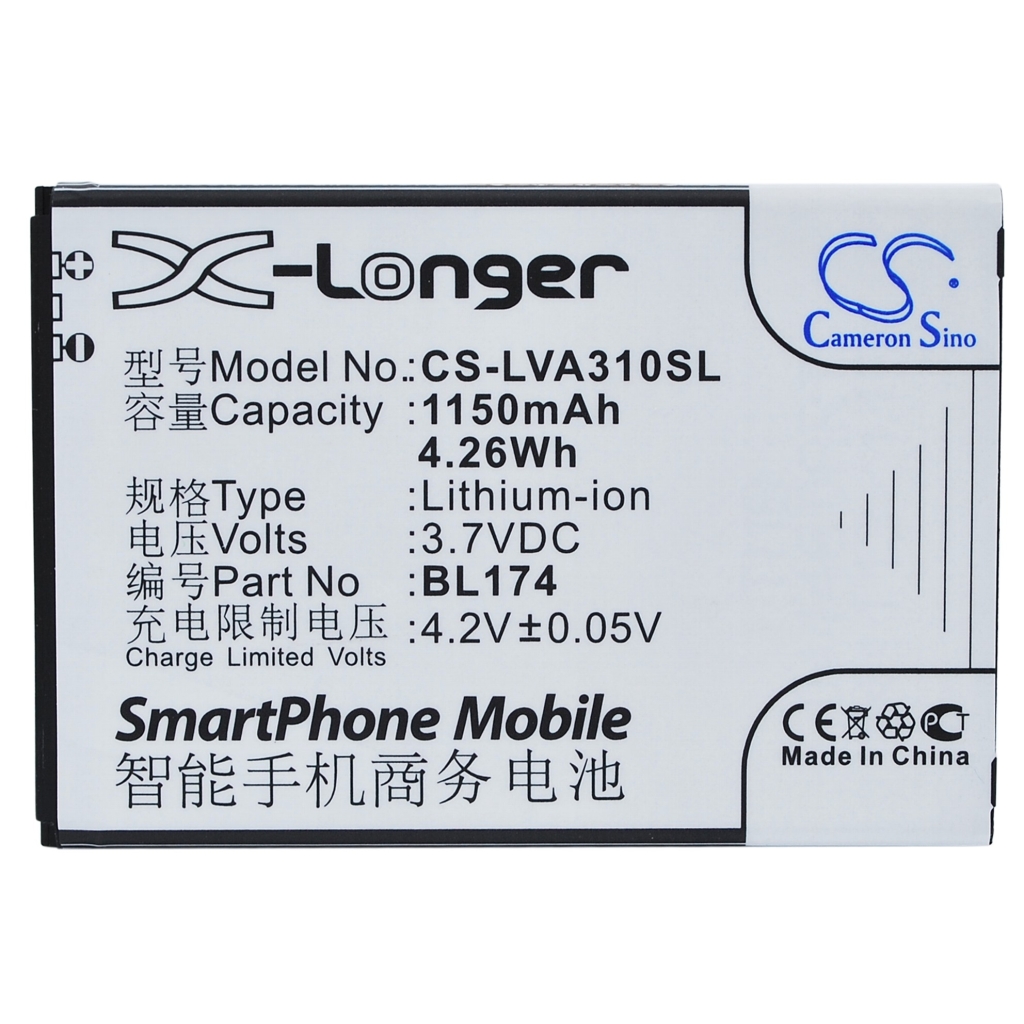 Batteria del telefono cellulare Lenovo A30t