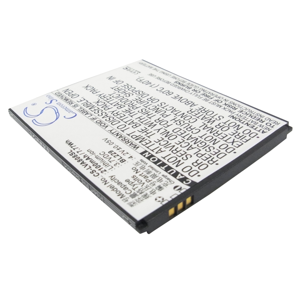 Batteria del telefono cellulare Lenovo A8