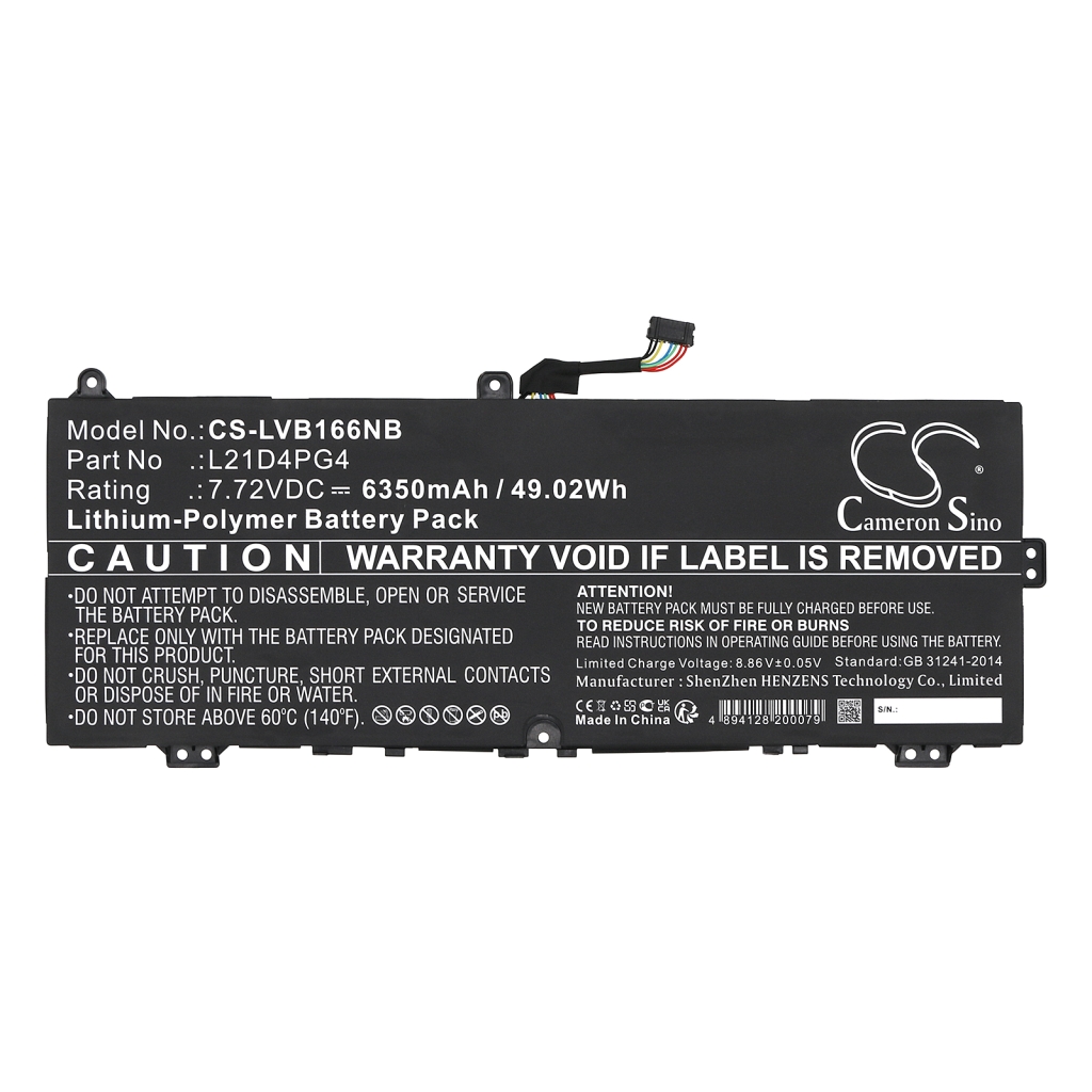 Notebook battery Lenovo CS-LVB166NB