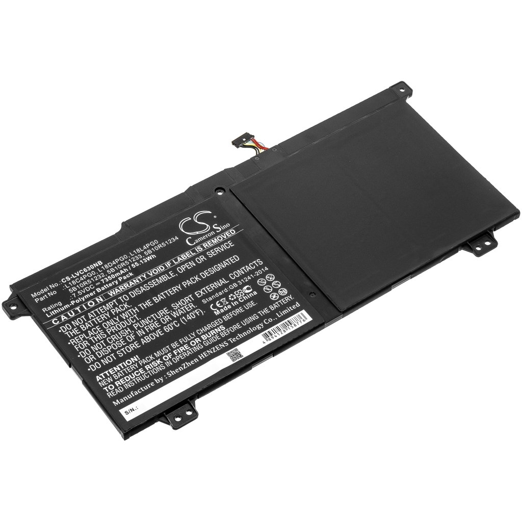 Battery Replaces 5B10R51234