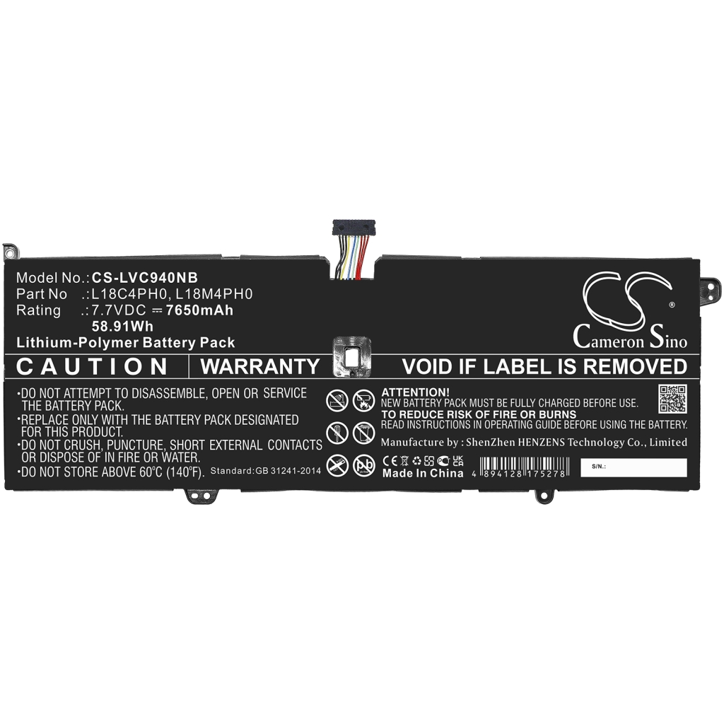 Batterie Sostituisce L18C4PH0