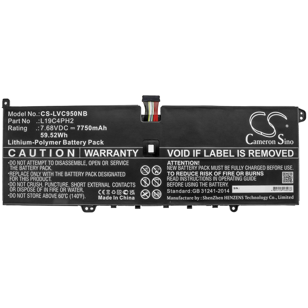 Notebook battery Lenovo CS-LVC950NB