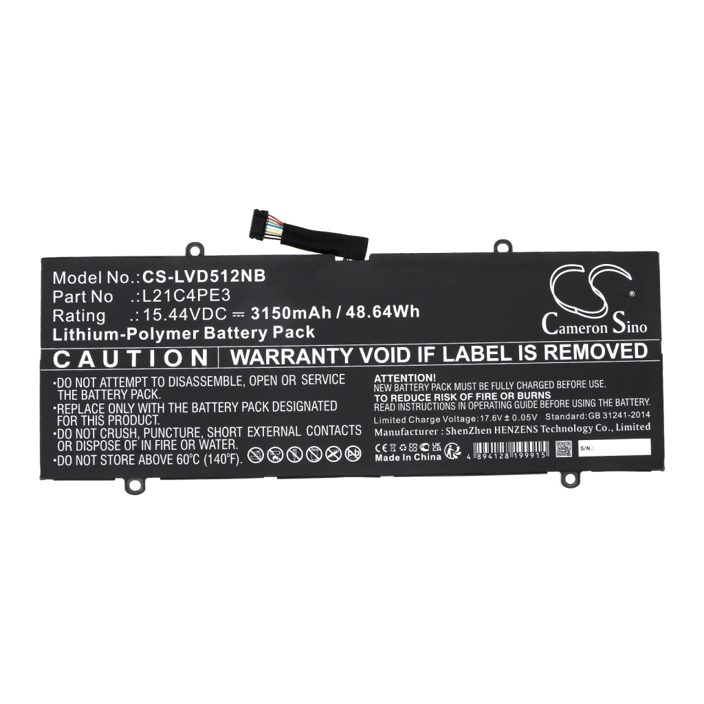 Notebook battery Lenovo CS-LVD512NB