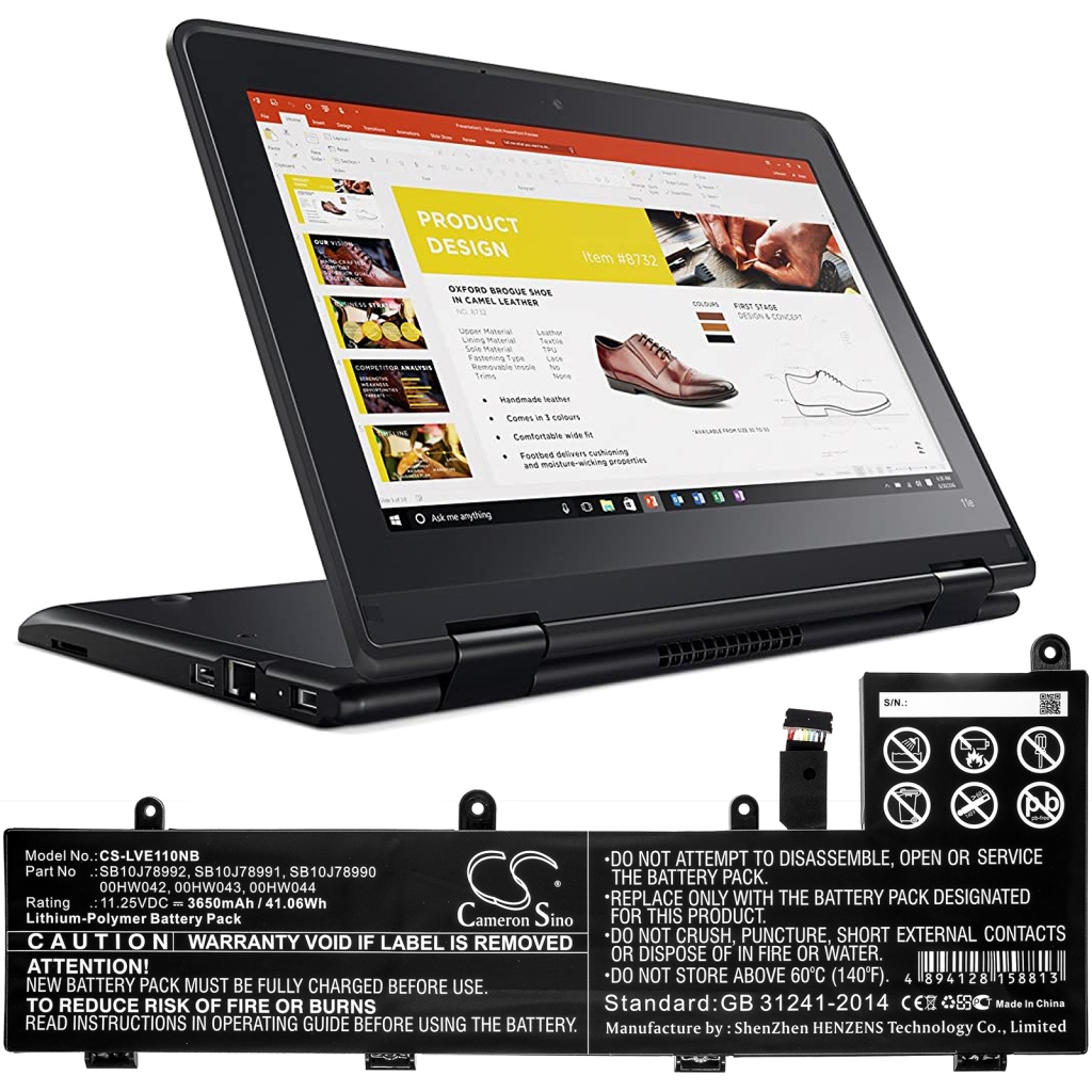 Batteria notebook Lenovo ThinkPad Yoga 11e