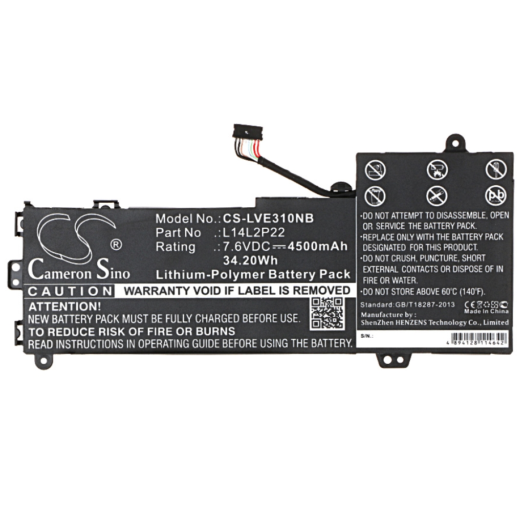 Battery Replaces L14L2P22