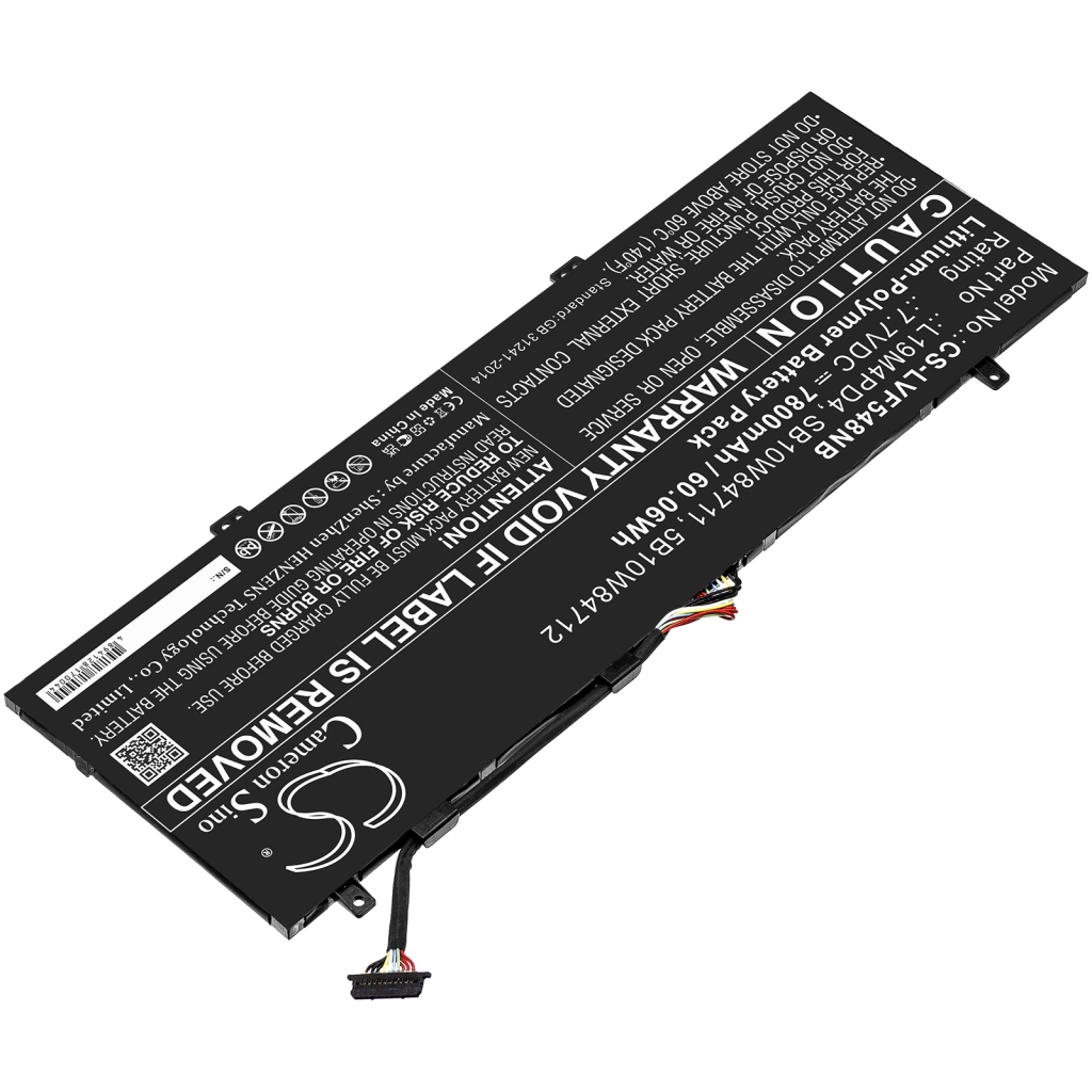 Sostituzione della batteria compatibile per LENOVO 5B10W84712,L19M4PD4,SB10W84711