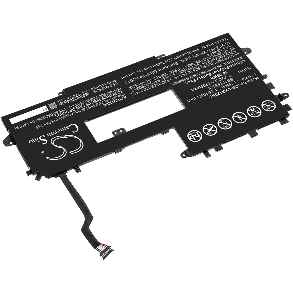 Sostituzione della batteria compatibile per LENOVO 5B10W13965,L19M4P73,SB10T83208