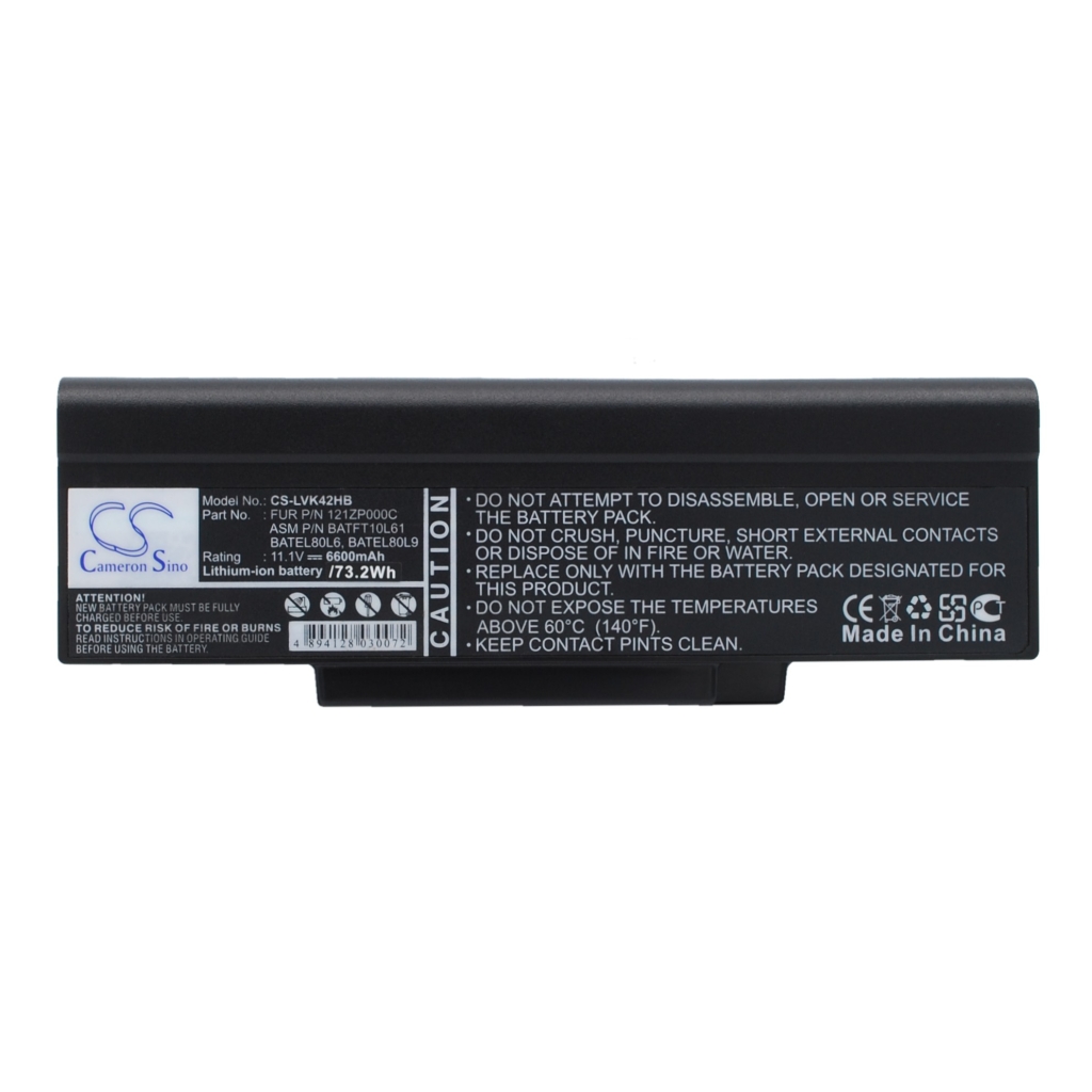 Batterie Sostituisce BATEL80L6