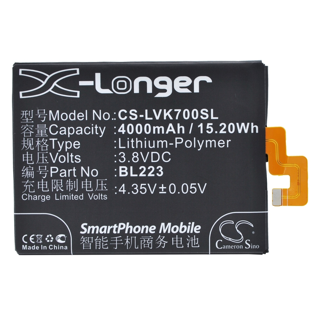 Batteria del telefono cellulare Lenovo K920