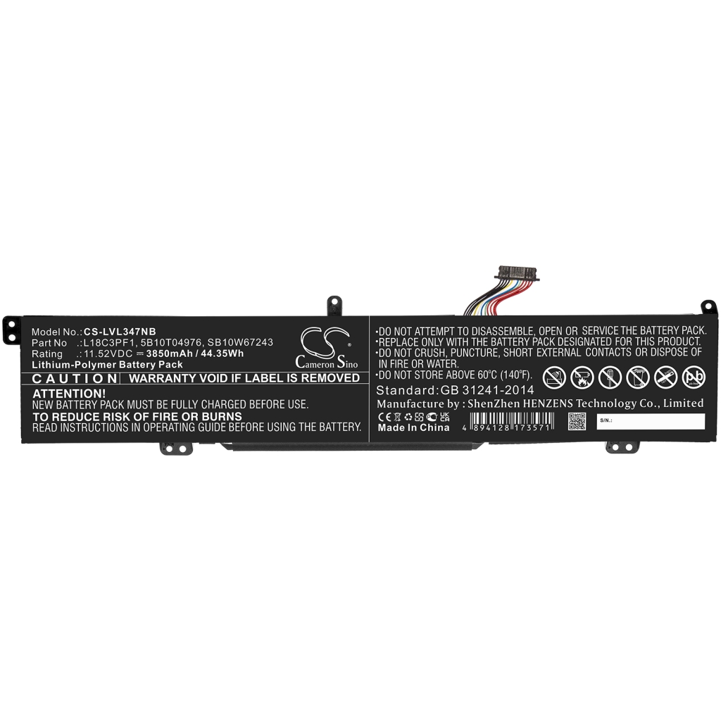 Battery Replaces 5B10T04976