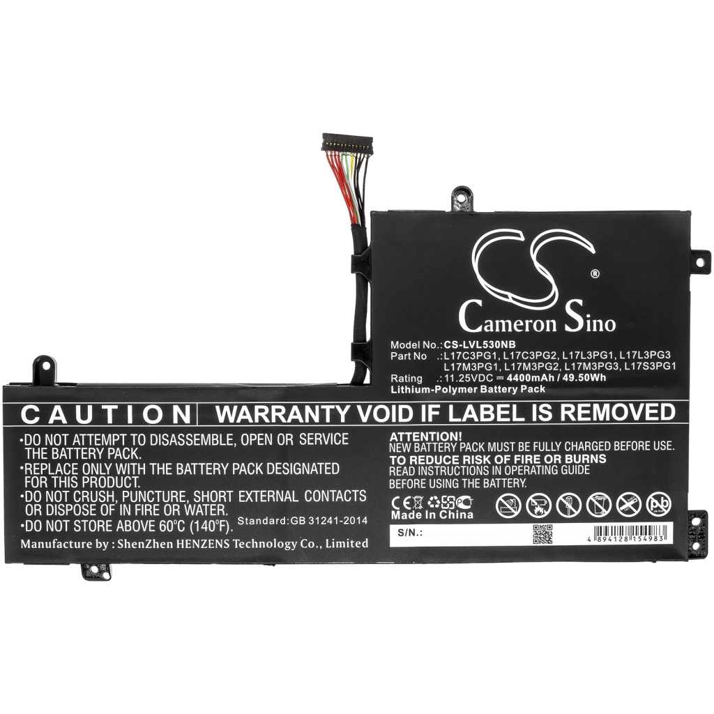 Batterie Sostituisce L17S3PG1