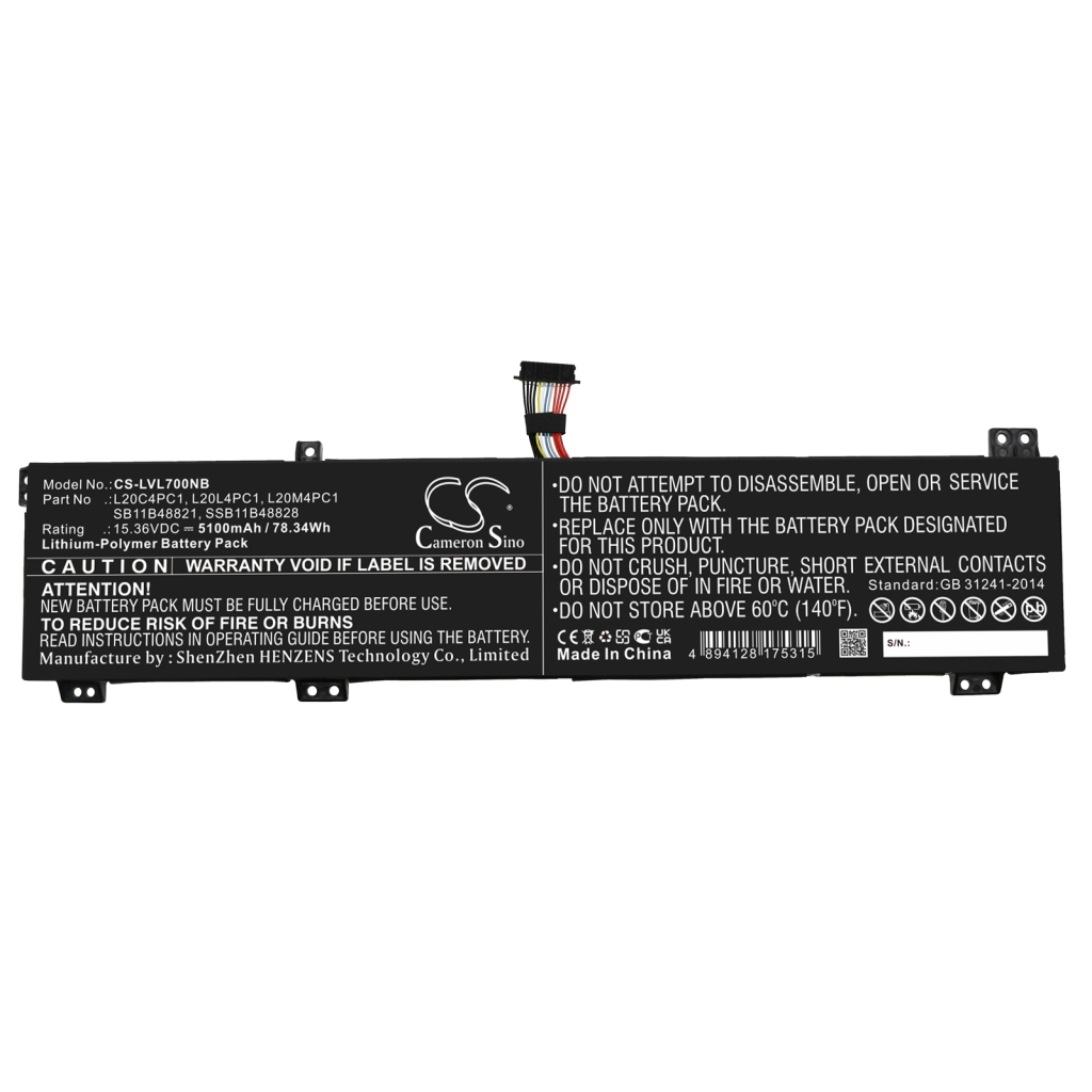 Batteria notebook Lenovo CS-LVL700NB