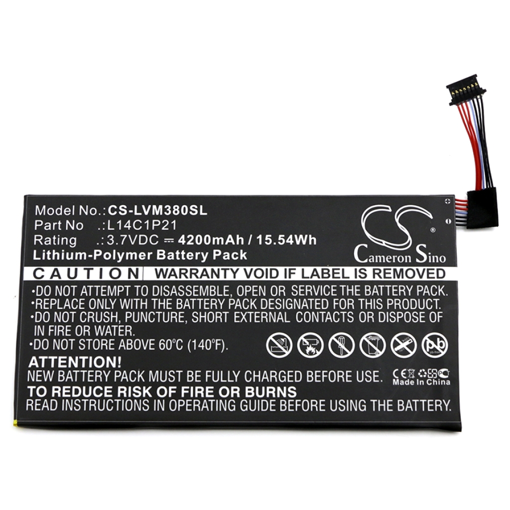 Tablet Battery Lenovo CS-LVM380SL