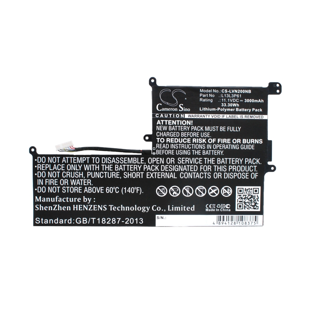 Batterie Sostituisce L13M6P61